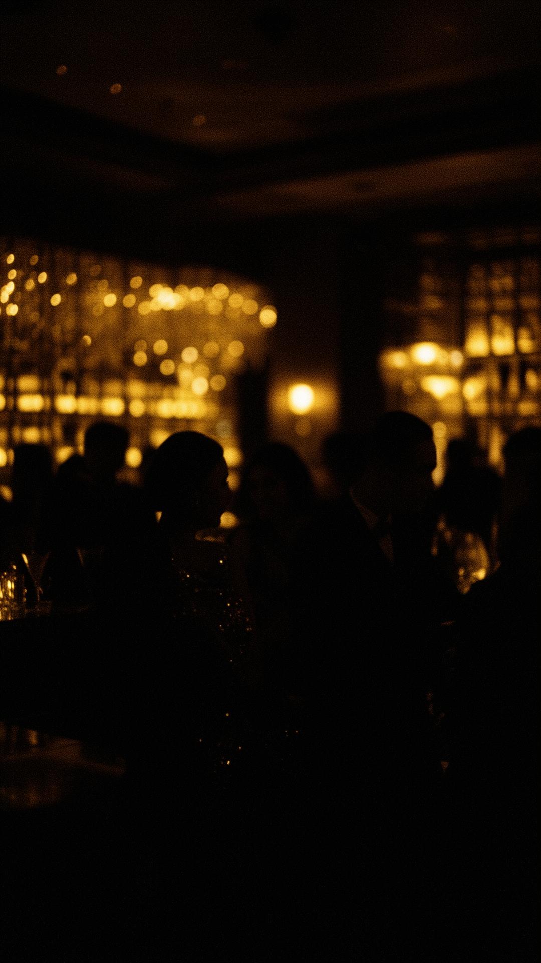 Atmospheric Los Angeles nightlife
